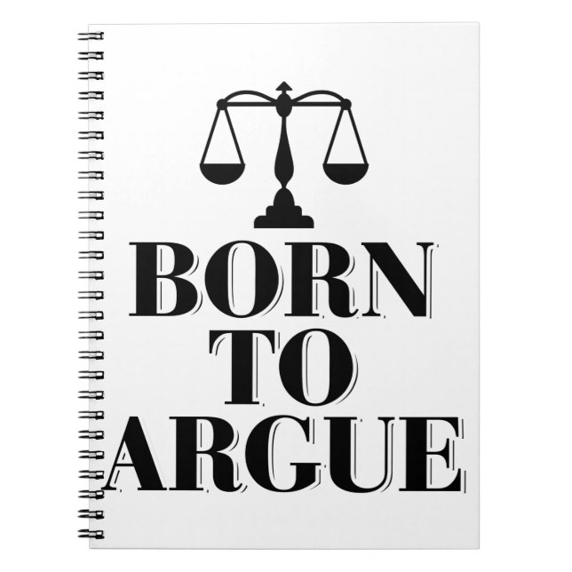 Rechtsanwaltsgesetz | Juristenurteil - Geschenkide Notizblock (Vorderseite)