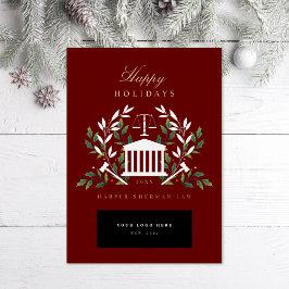 Rechtsanwaltskanzlei Folien Feiertagskarte