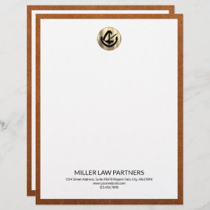 Rechtsanwaltskanzlei Letterhead Briefbogen