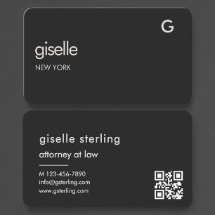 Rechtsanwaltskanzlei Schwarzer QR-Code Visitenkarte