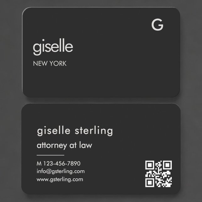Rechtsanwaltskanzlei Schwarzer QR-Code Visitenkarte (Von Creator hochgeladen)
