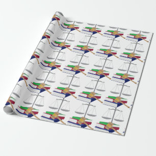 Rechtsanwaltszeichen Geschenkpapier