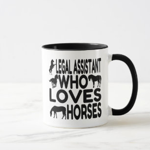 Rechtsassistent für Pferde Tasse