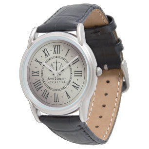RECHTSBEAMT   Classic Personalizable Armbanduhr