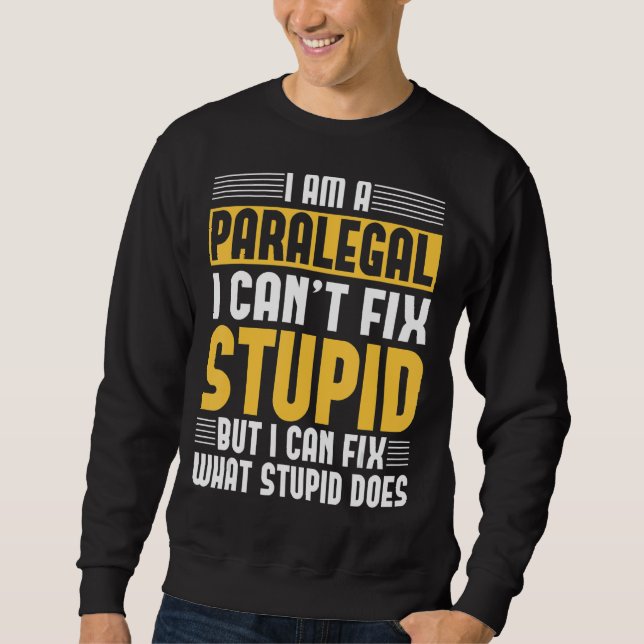 Rechtsbeistand der Rechtsanwaltskanzlei Paralegal  Sweatshirt (Vorderseite)