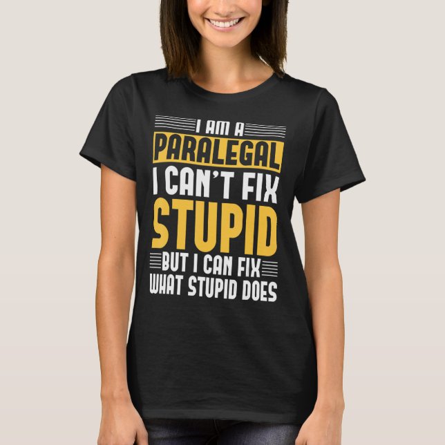 Rechtsbeistand der Rechtsanwaltskanzlei Paralegal  T-Shirt (Vorderseite)