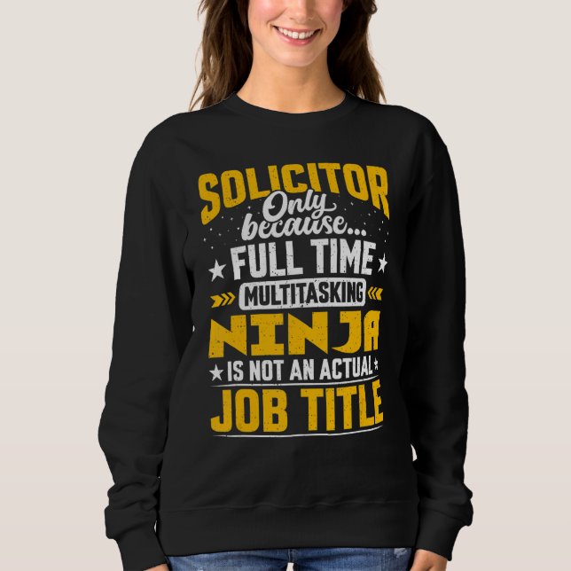 Rechtsberatung des Rechtsanwalts Sweatshirt (Vorderseite)
