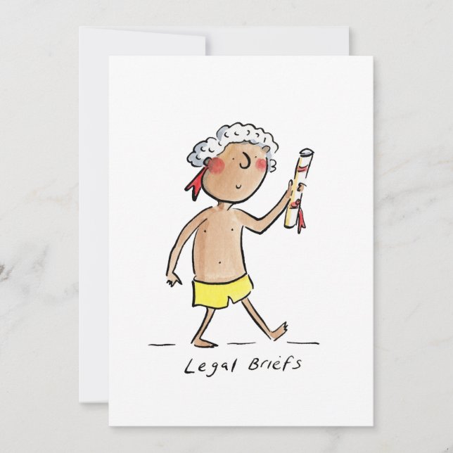 Rechtsbeschreibungen Einladung (Vorderseite)