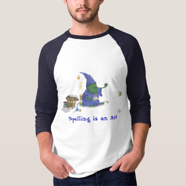 Rechtschreibung ist eine Kunst T-Shirt (Vorderseite)