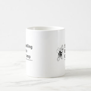 Rechtschreibungs-Bienen-Champions-Tasse Kaffeetasse
