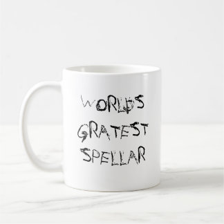 Rechtschreibungs-Bienen-Meister-Tasse Kaffeetasse