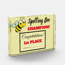 Rechtschreibwettbewerb Bee Award Champion School