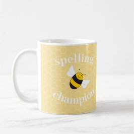 Rechtschreibwettbewerb für Bienen Kaffeetasse