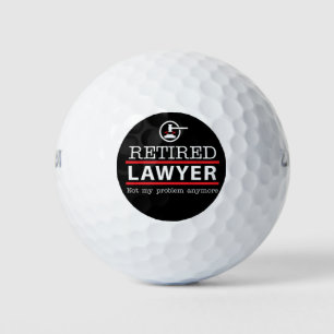 Rechtsgelehrter - Nicht mein Problem mehr Rente Golfball