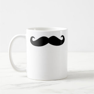 Rechtshändige Schnurrbart-Tasse Kaffeetasse