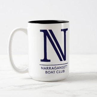 Rechtshändiges NBC 15 Unze Zwei-Ton Tasse
