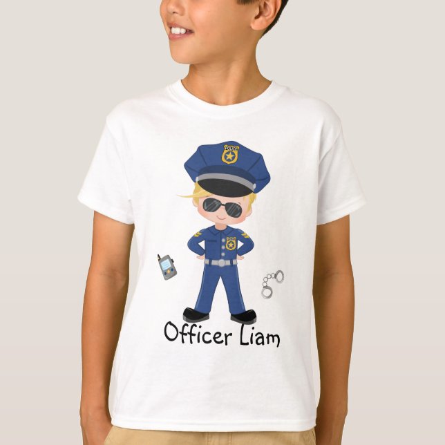 Rechtsvollstreckung für personalisierte Boys T-Shirt (Vorderseite)
