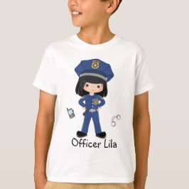Rechtsvollstreckung für personalisierte Mädchenpol T-Shirt