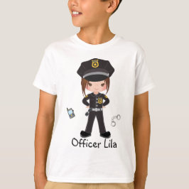 Rechtsvollstreckung für personalisierte Mädchenpol T-Shirt