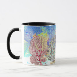 Récif de corail coloré dans Ocean Rocks Mug pour p