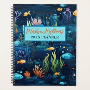 Récif sous-marin avec poissons