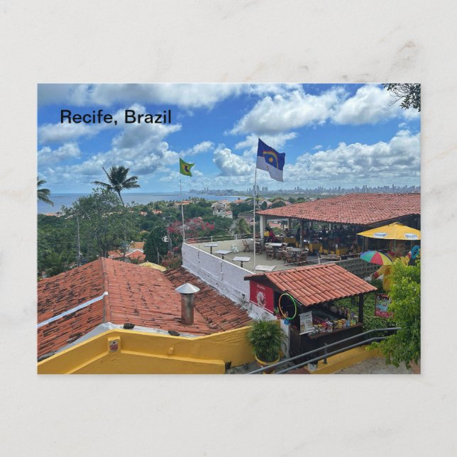 Recife, Brasilien Postkarte (Vorderseite)