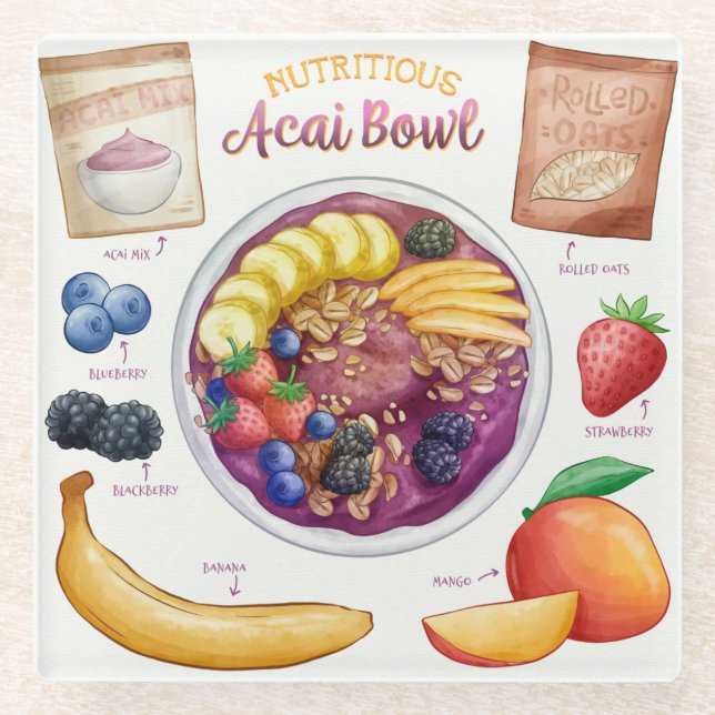  Recipe Glass Untersetzer (Vorderseite)