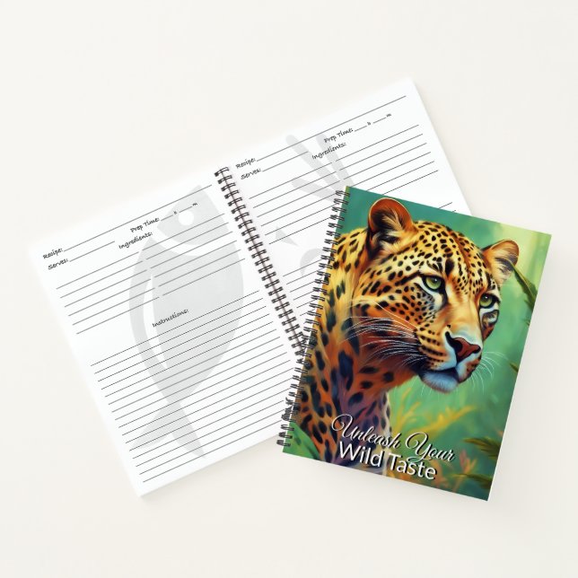 Recipe Spirale Notebook Notizbuch (Innenseite)