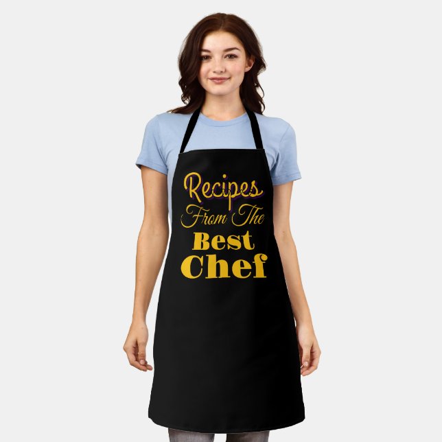 Recipes From The Best Chef Black  Schürze (Getragen)