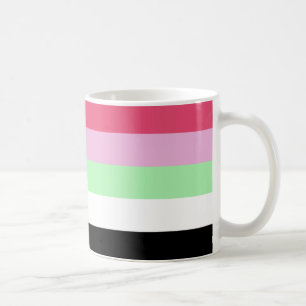 Recipromantische Stolperflagge Kaffeetasse