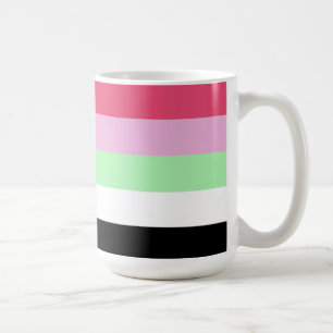 Recipromantische Stolperflagge Kaffeetasse