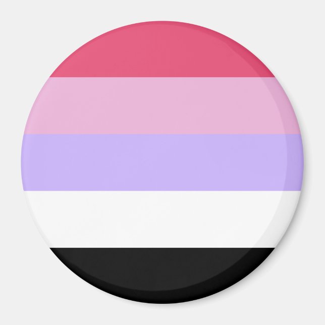 Reciprosexual Pride Flag Magnet (Vorne)