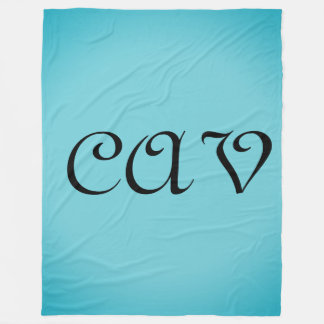 Recoleta Cornflower Blue Fleecedecke