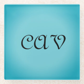 Recoleta Cornflower Blue Glasuntersetzer