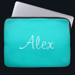 Recoleta Verführerisch Aqua Laptopschutzhülle<br><div class="desc">Dieses stilvolle, aqua-farbene Kartenspiel ist perfekt für Ihre Gamenterlebnisse. Es wird Ihre Kartenspiele mit Schönheit ergänzen. Es ist auch anpassbar, um es wirklich zu Ihrem eigenen zu machen.</div>