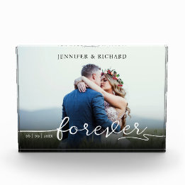 Récompense Élégant Souvenirs photo moderne Script