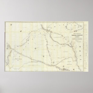 Reconnoissances im Dakota-Land Poster