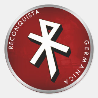 Reconquista Germanica Runder Aufkleber