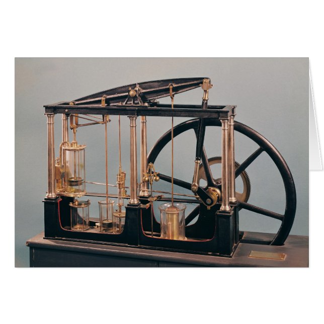 Reconstruction du moteur à vapeur de James Watt (Devant horizontal)