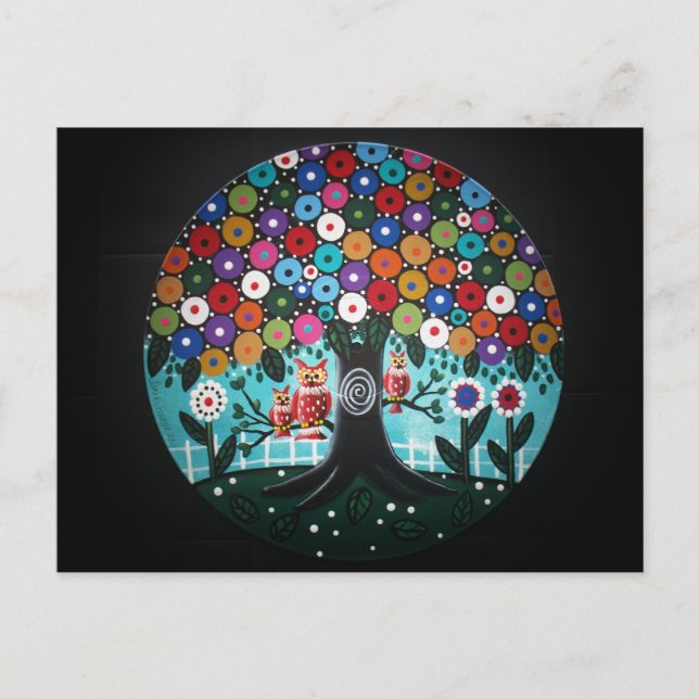 Record Art By Lori Everett POSTCARD Postkarte (Vorderseite)