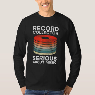 Record Collector ernsthaft über Musik T-Shirt