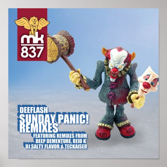 Record Sleeve Proof: Sunday Panic! Remixes Poster (Vorne)