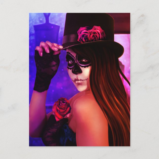 Recordando los Muertos Postcard Postkarte (Vorderseite)