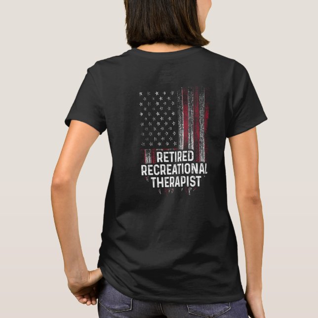 Recreational Therapist Recreation Therapy Rt 1 T-Shirt (Rückseite)