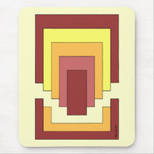 Rectangle Abstrakt Multicolor (70er Style)