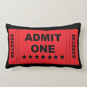 Rectangle "Admettez un" coussin