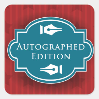 Rectangle-Aufkleber für Autographische Edition Quadratischer Aufkleber