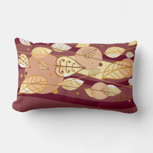 Rectangle Automne Feuilles Coussin