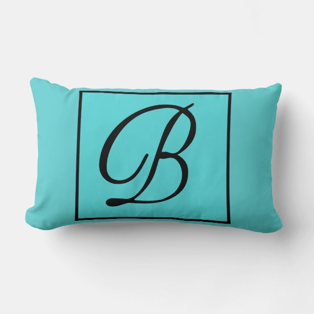 Rectangle B COUSSIN INITIAL - Lettre B sur Arrière - plan Aq (Recto)