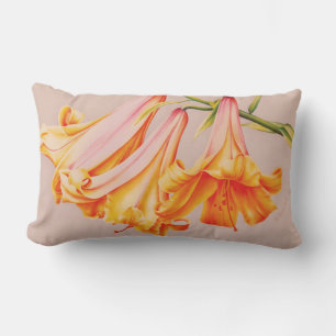 Rectangle Beaux-arts de Sarah Trett coussin orange